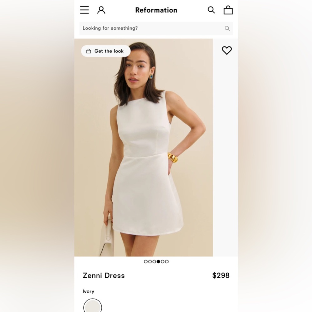 Reformation ZENNI Dress